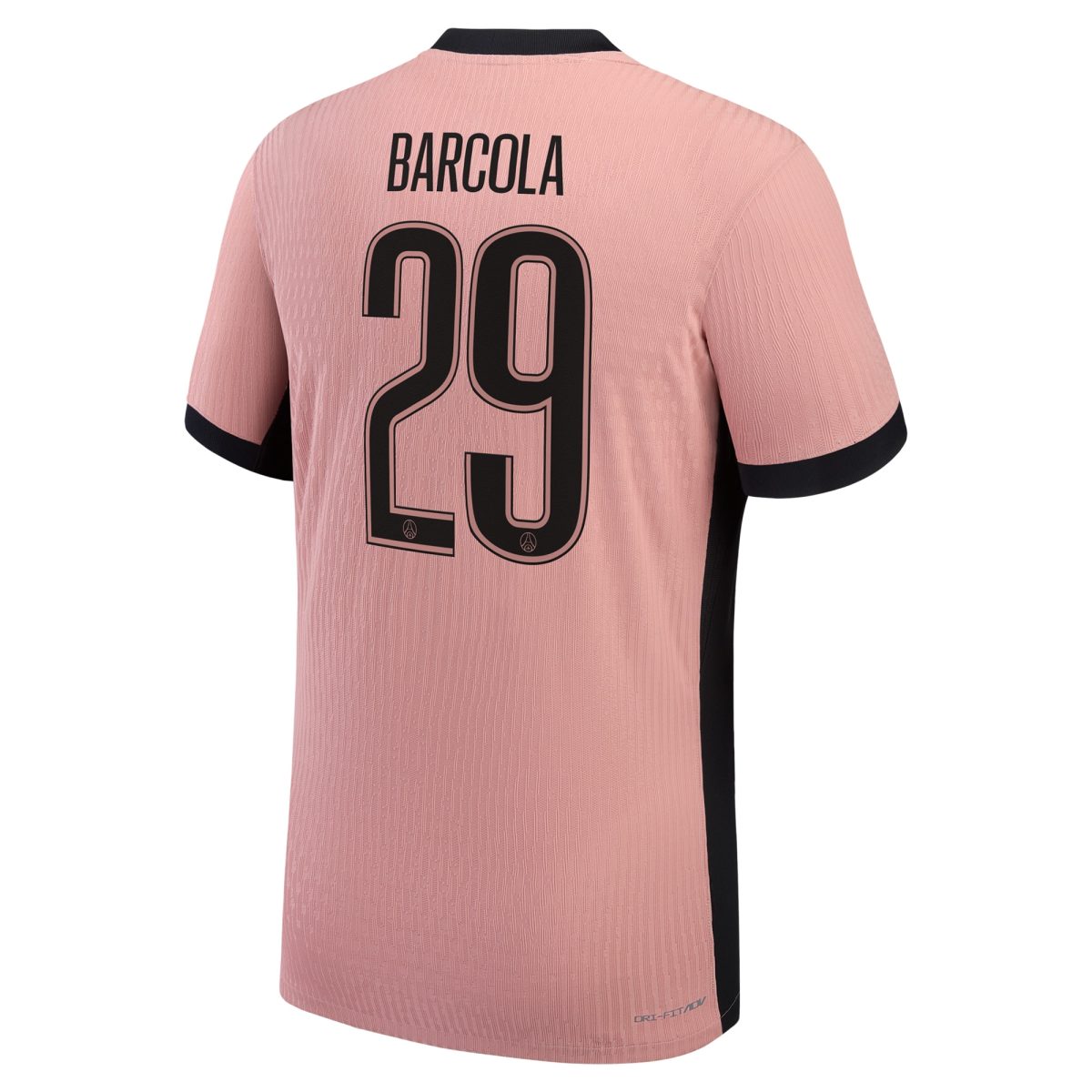 psg jordan third dri-fit adv match shirt 2024-25 with cup printing barcola 29 Kits Collection | Shop PSG Gear