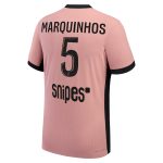 psg jordan third dri-fit adv match shirt 2024-25 with marquinhos 5 printing Kits Collection | Shop PSG Gear