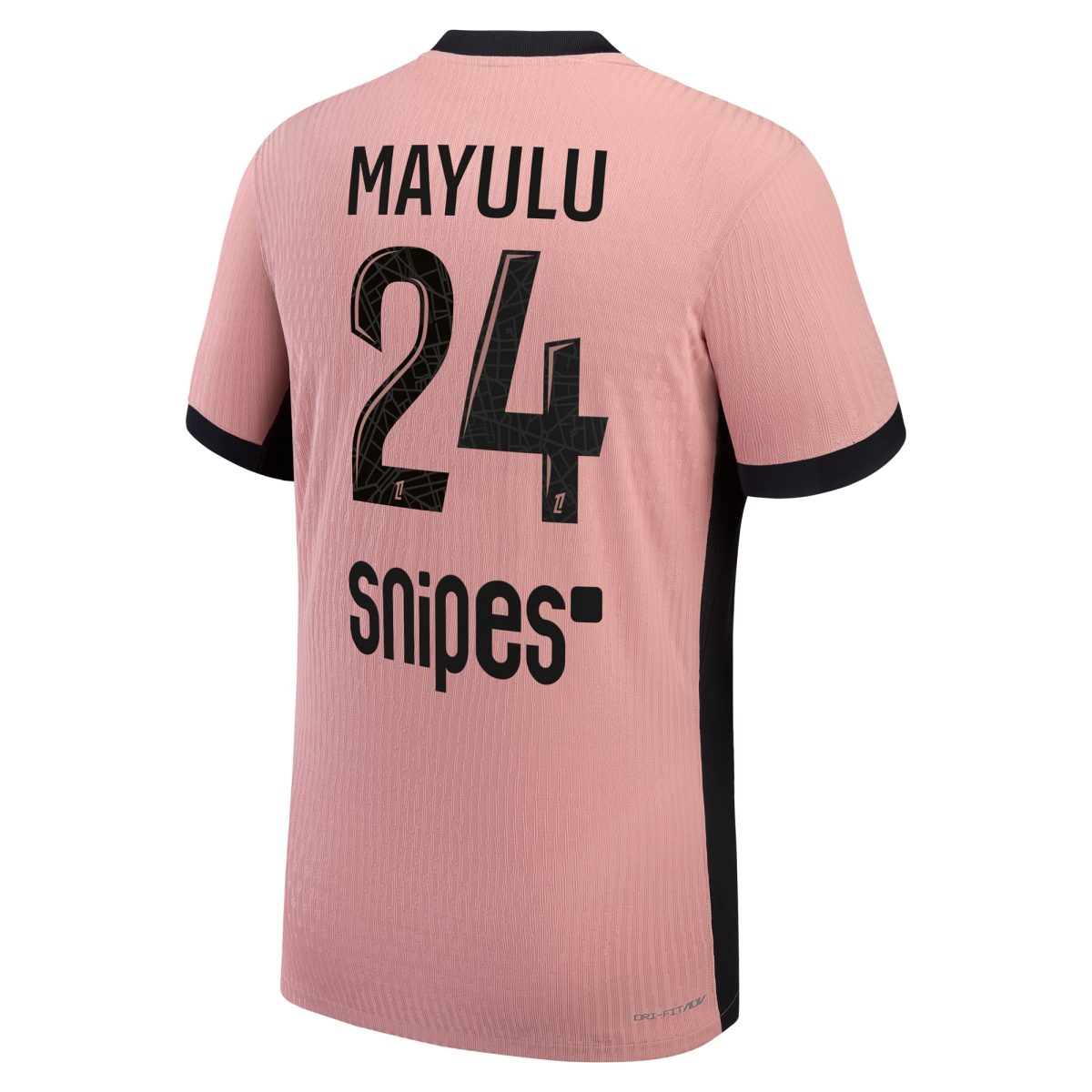 psg jordan third dri-fit adv match shirt 2024-25 with mayulu 24 printing Kits Collection | Shop PSG Gear