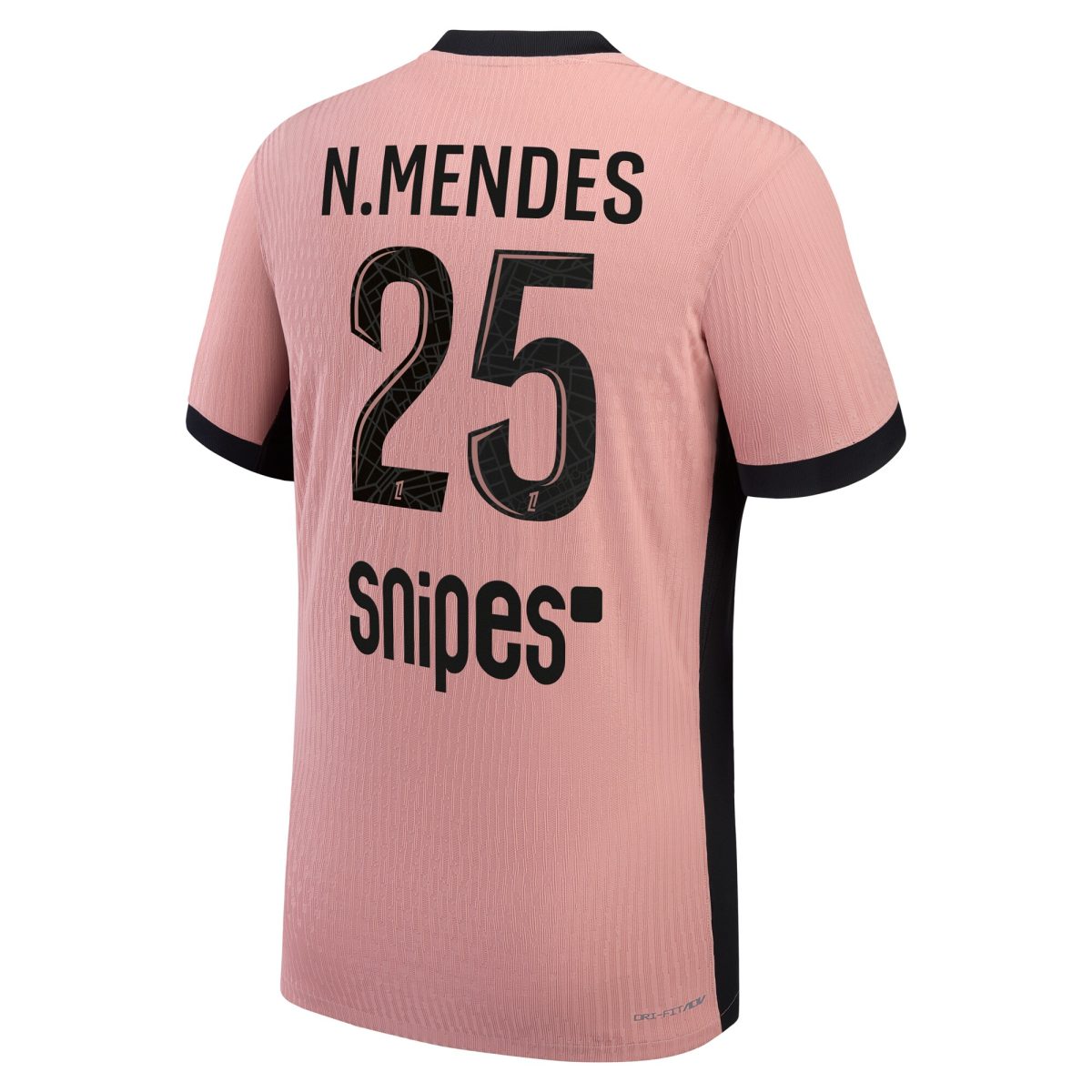 psg jordan third dri-fit adv match shirt 2024-25 with n.mendes 25 printing Kits Collection | Shop PSG Gear