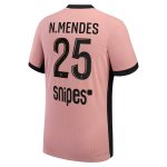 psg jordan third dri-fit adv match shirt 2024-25 with n.mendes 25 printing Kits Collection | Shop PSG Gear
