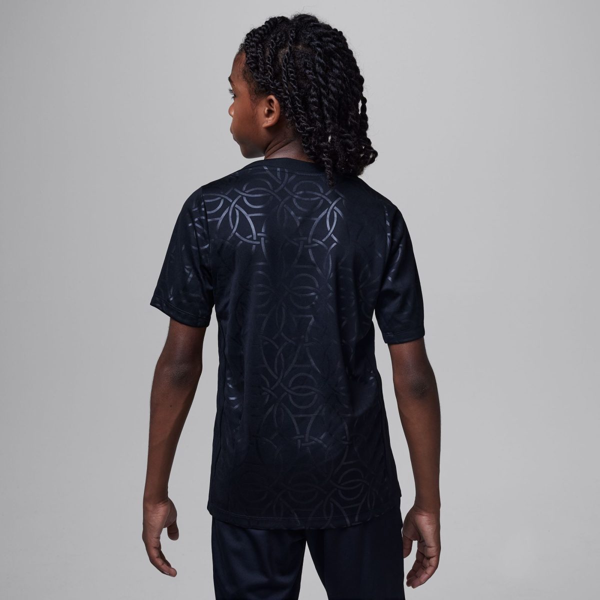 psg jordan third pre match top – black – kids Kits Collection | Shop PSG Gear