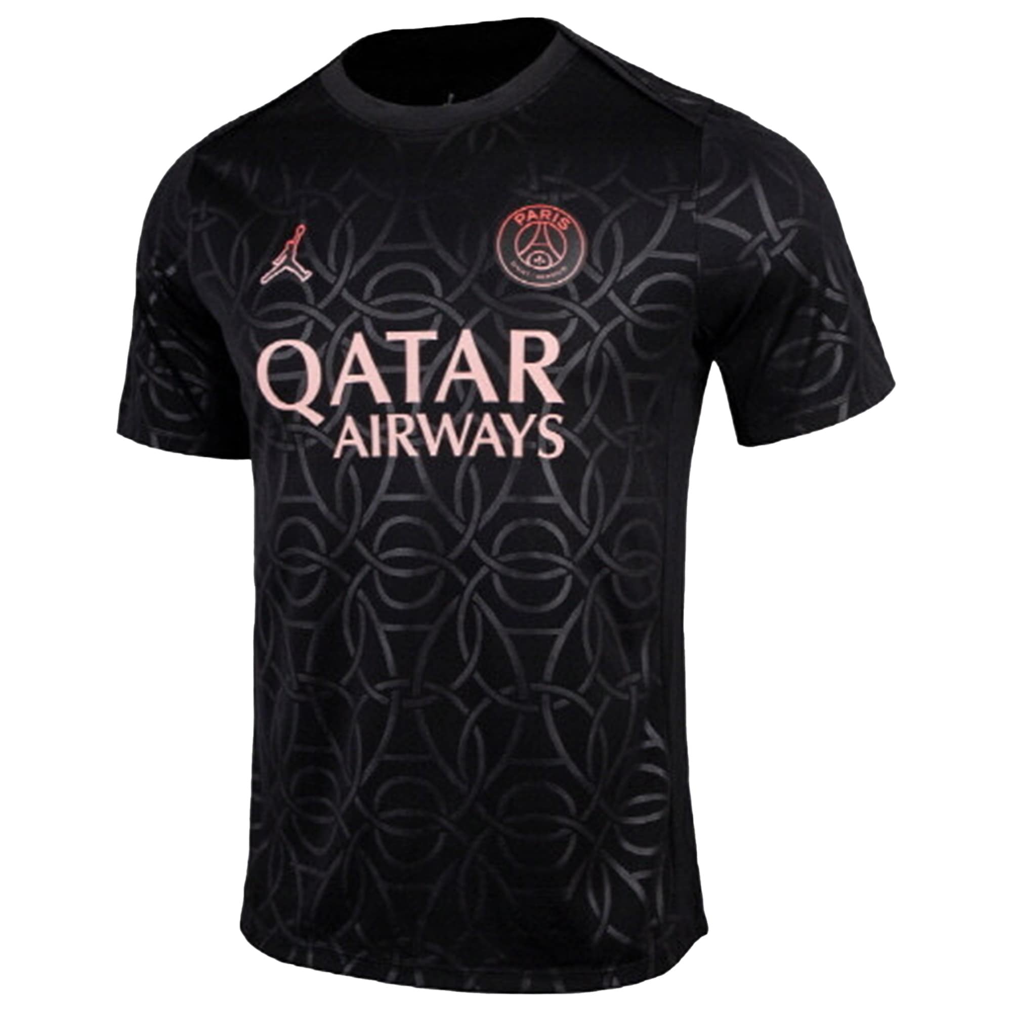 psg jordan third pre match top – black Kits Collection | Shop PSG Gear