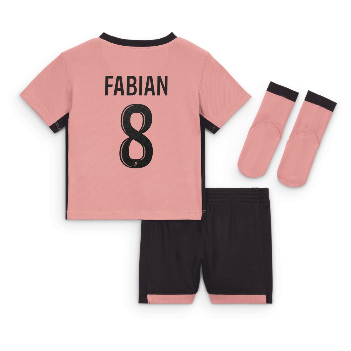 psg jordan third stadium mini kit 2024-25 – infants with fabian 8 printing Kits Collection | Shop PSG Gear