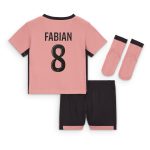 psg jordan third stadium mini kit 2024-25 – infants with fabian 8 printing Kits Collection | Shop PSG Gear