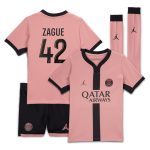 psg jordan third stadium mini kit 2024-25 – little kids with zague 42 printing Kits Collection | Shop PSG Gear