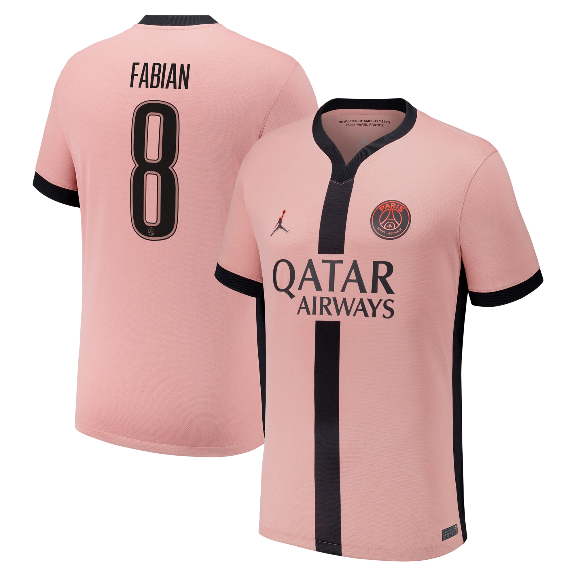 psg jordan third stadium shirt 2024-25 – kids with cup printing fabian 8 Kits Collection | Shop PSG Gear