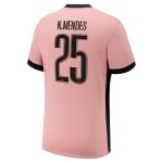 psg jordan third stadium shirt 2024-25 – kids with cup printing n.mendes 25 Kits Collection | Shop PSG Gear