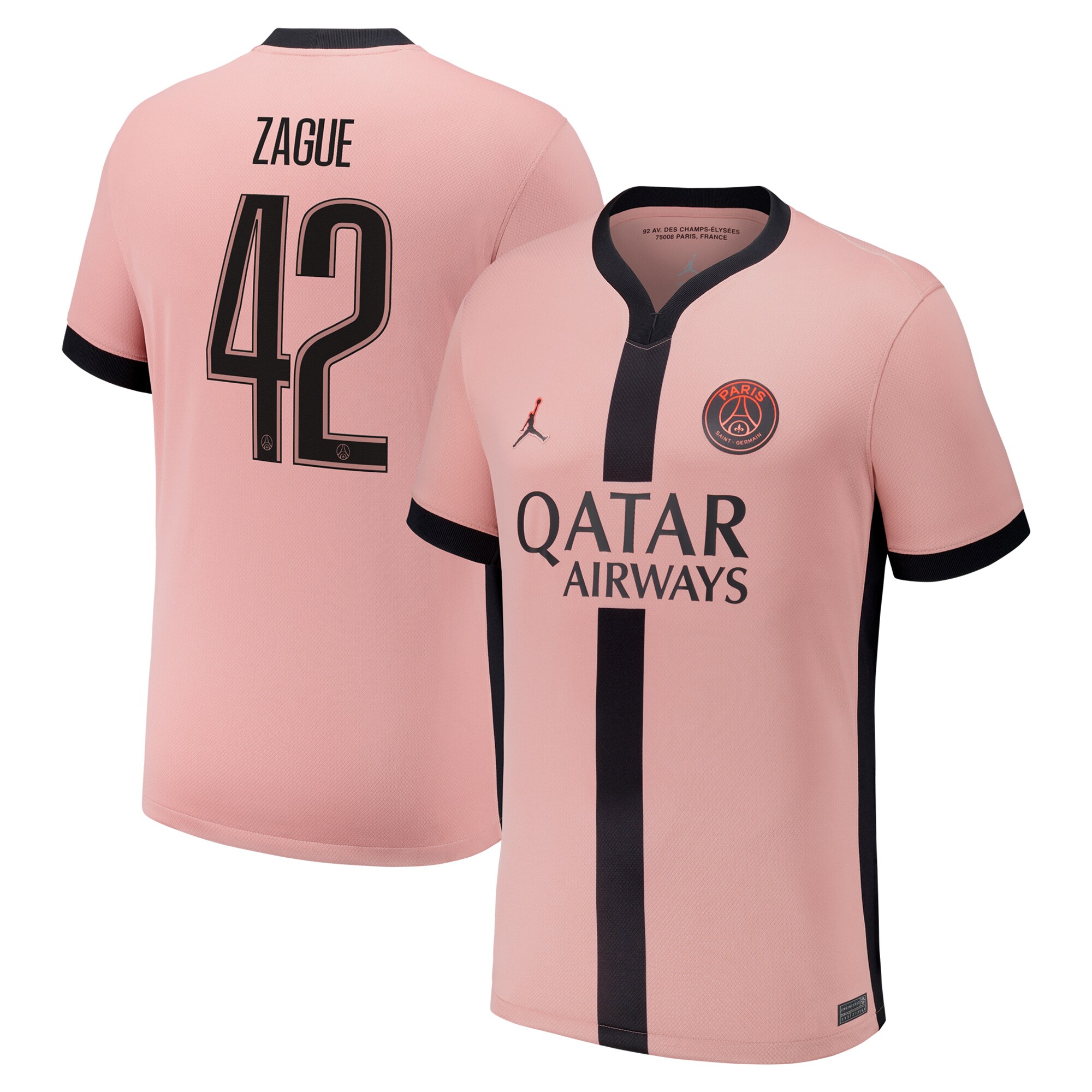 psg jordan third stadium shirt 2024-25 – kids with cup printing zague 42 Kits Collection | Shop PSG Gear