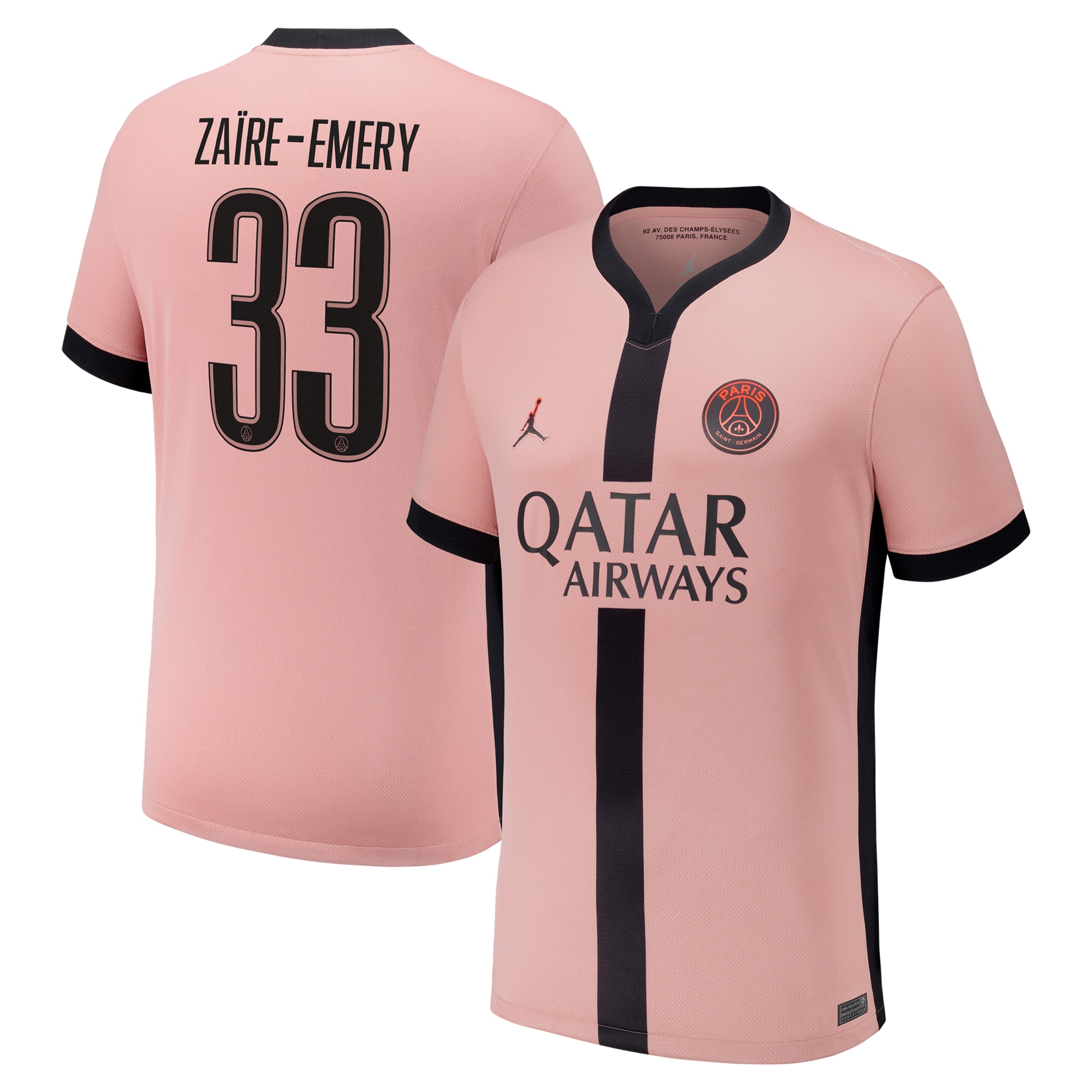 psg jordan third stadium shirt 2024-25 – kids with cup printing zaire-emery 33 Kits Collection | Shop PSG Gear
