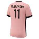 psg jordan third stadium shirt 2024-25 – kids with m.asensio 11 printing Kits Collection | Shop PSG Gear