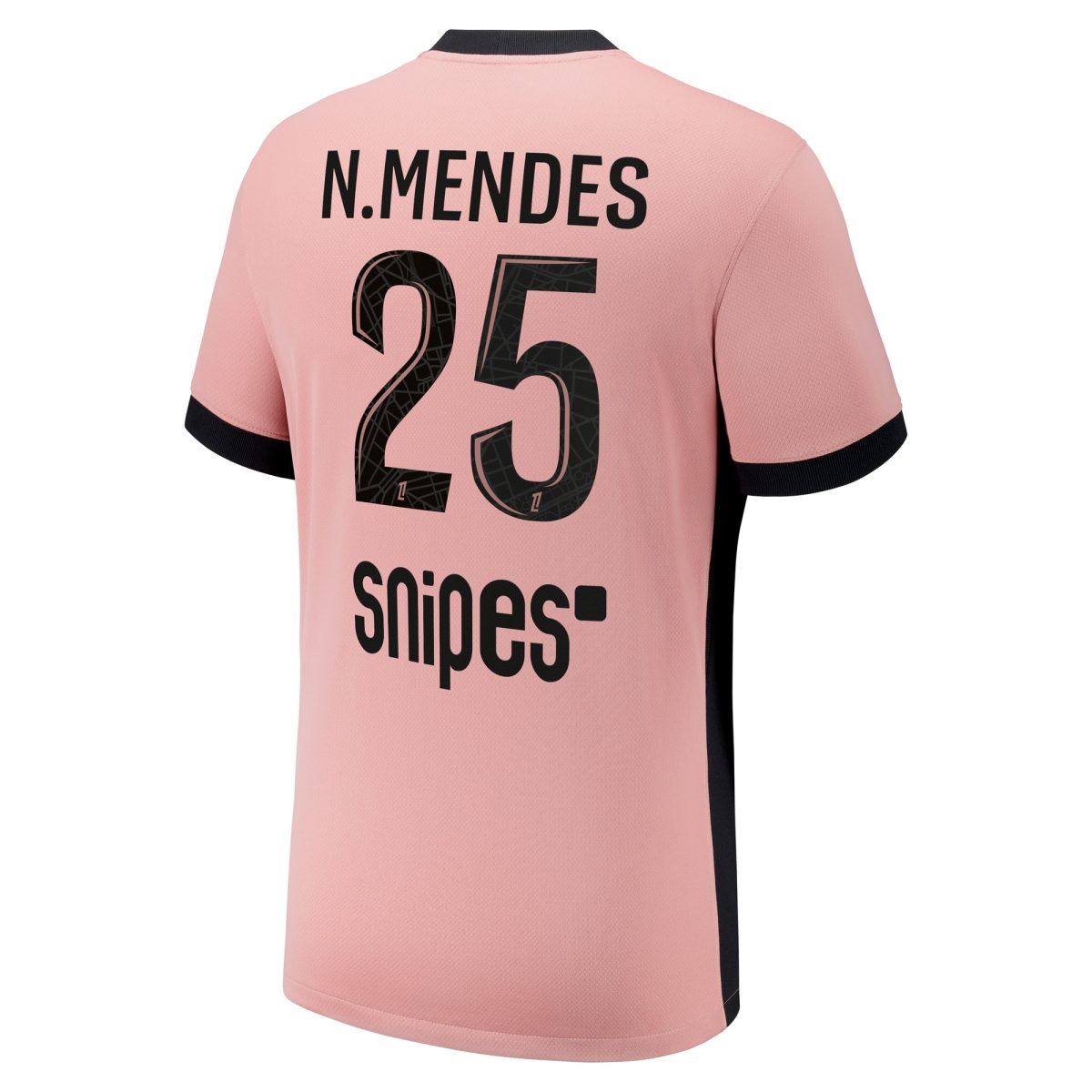 psg jordan third stadium shirt 2024-25 – kids with n.mendes 25 printing Kits Collection | Shop PSG Gear