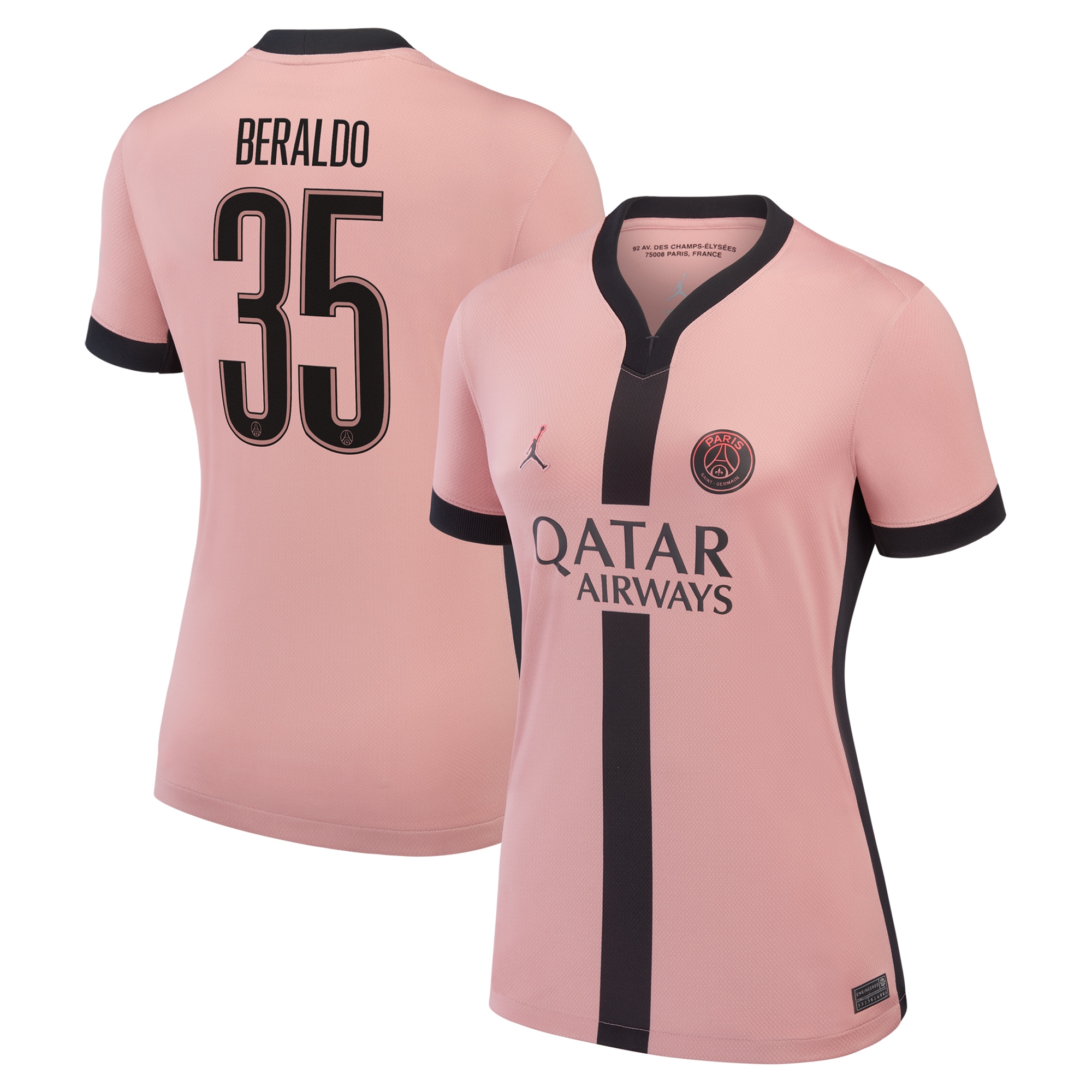 psg jordan third stadium shirt 2024-25 – womens with cup printing beraldo 35 Kits Collection | Shop PSG Gear