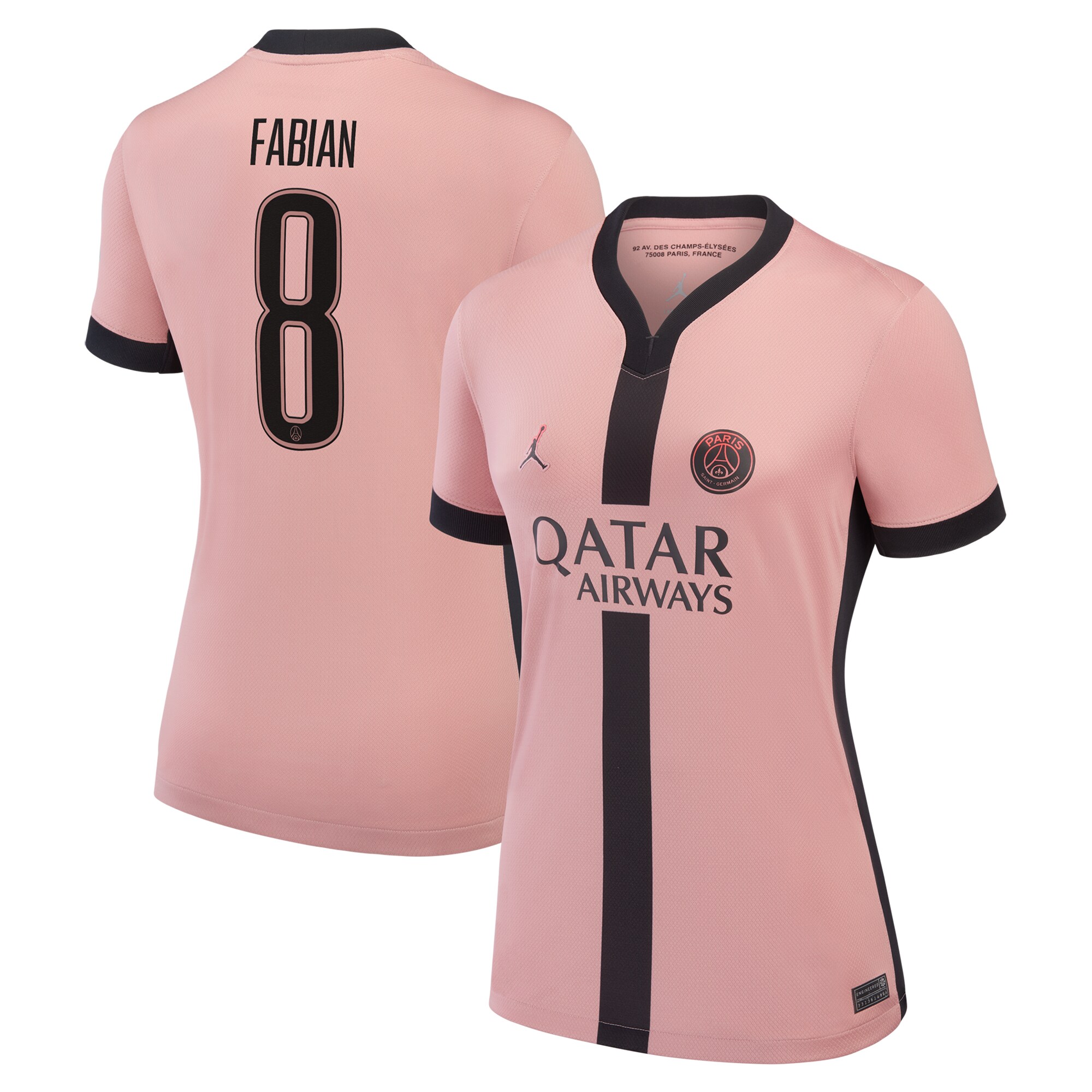 psg jordan third stadium shirt 2024-25 – womens with cup printing fabian 8 Kits Collection | Shop PSG Gear