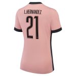 psg jordan third stadium shirt 2024-25 – womens with cup printing l.hernandez 21 Kits Collection | Shop PSG Gear
