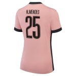 psg jordan third stadium shirt 2024-25 – womens with cup printing n.mendes 25 Kits Collection | Shop PSG Gear