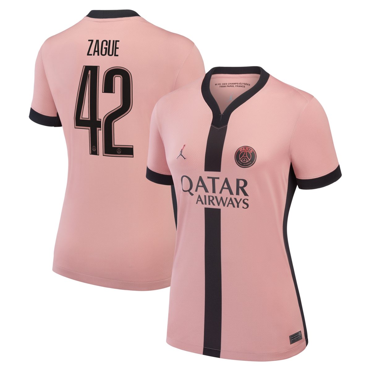psg jordan third stadium shirt 2024-25 – womens with cup printing zague 42 Kits Collection | Shop PSG Gear