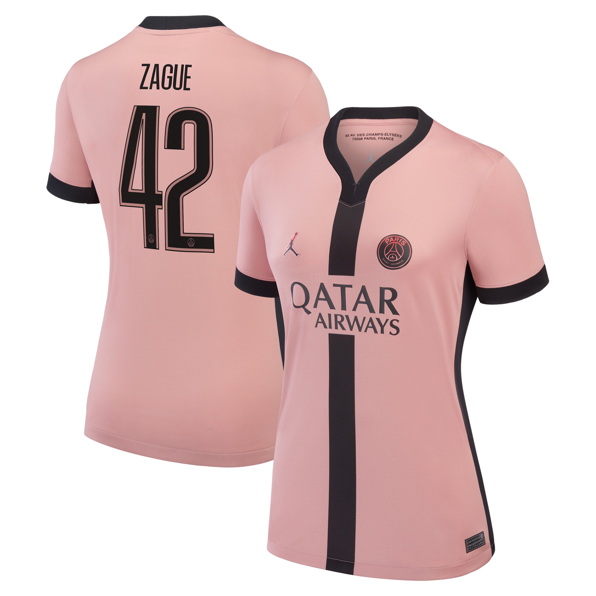 psg jordan third stadium shirt 2024-25 – womens with cup printing zague 42 Kits Collection | Shop PSG Gear