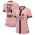 psg jordan third stadium shirt 2024-25 – womens with d.doue 14 printing Kits Collection | Shop PSG Gear