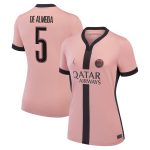 psg jordan third stadium shirt 2024-25 – womens with de almeida 5 printing Kits Collection | Shop PSG Gear