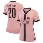 psg jordan third stadium shirt 2024-25 – womens with elimbi gilbert 20 printing Kits Collection | Shop PSG Gear