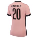 psg jordan third stadium shirt 2024-25 – womens with elimbi gilbert 20 printing Kits Collection | Shop PSG Gear