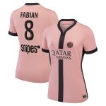 psg jordan third stadium shirt 2024-25 – womens with fabian 8 printing Kits Collection | Shop PSG Gear