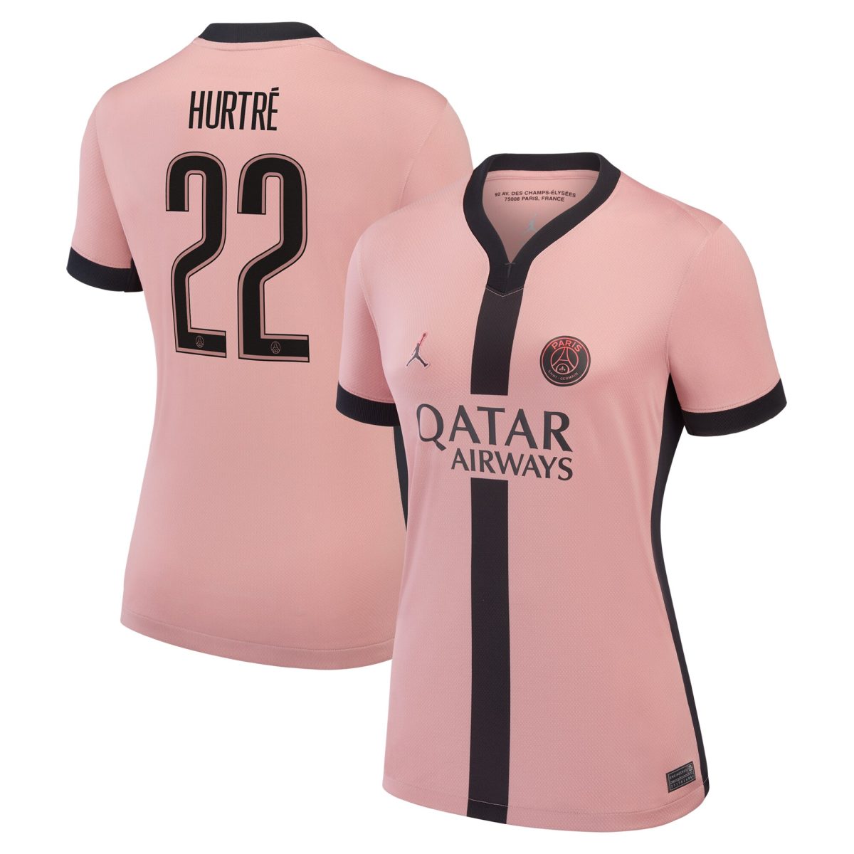 psg jordan third stadium shirt 2024-25 – womens with hurtre 22 printing Kits Collection | Shop PSG Gear