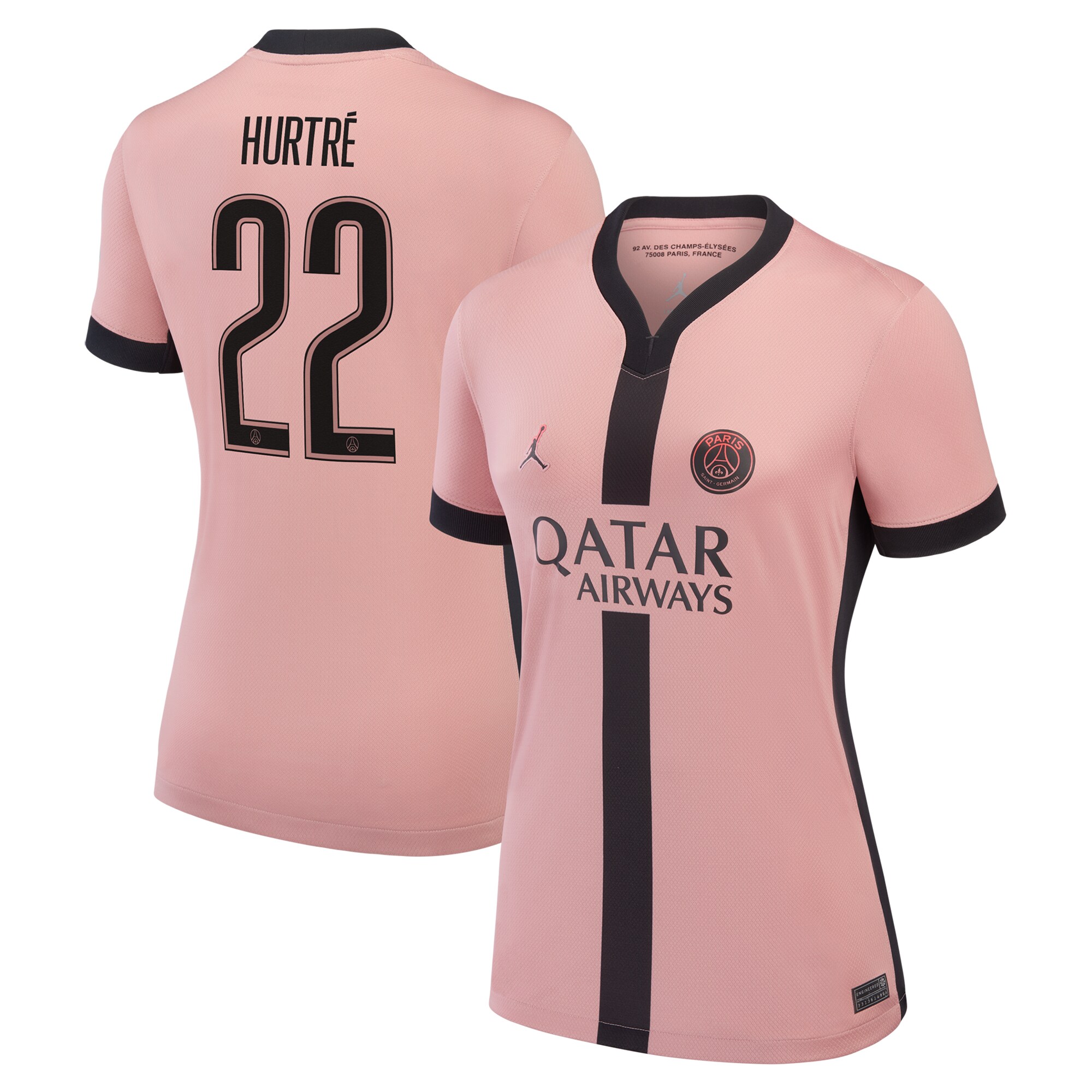 psg jordan third stadium shirt 2024-25 – womens with hurtre 22 printing Kits Collection | Shop PSG Gear