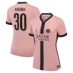 psg jordan third stadium shirt 2024-25 – womens with kanjinga 30 printing Kits Collection | Shop PSG Gear