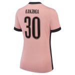 psg jordan third stadium shirt 2024-25 – womens with kanjinga 30 printing Kits Collection | Shop PSG Gear
