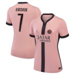 psg jordan third stadium shirt 2024-25 – womens with karchaoui 7 printing Kits Collection | Shop PSG Gear