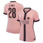 psg jordan third stadium shirt 2024-25 – womens with le guilly 28 printing Kits Collection | Shop PSG Gear