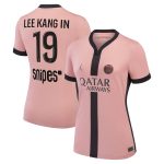 psg jordan third stadium shirt 2024-25 – womens with lee kang in 19 printing Kits Collection | Shop PSG Gear
