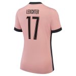 psg jordan third stadium shirt 2024-25 – womens with leuchter 17 printing Kits Collection | Shop PSG Gear