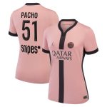 psg jordan third stadium shirt 2024-25 – womens with pacho 51 printing Kits Collection | Shop PSG Gear