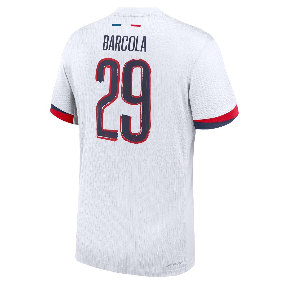 psg nike away dri fit adv match shirt 2024-25 with cup printing barcola 29 Kits Collection | Shop PSG Gear