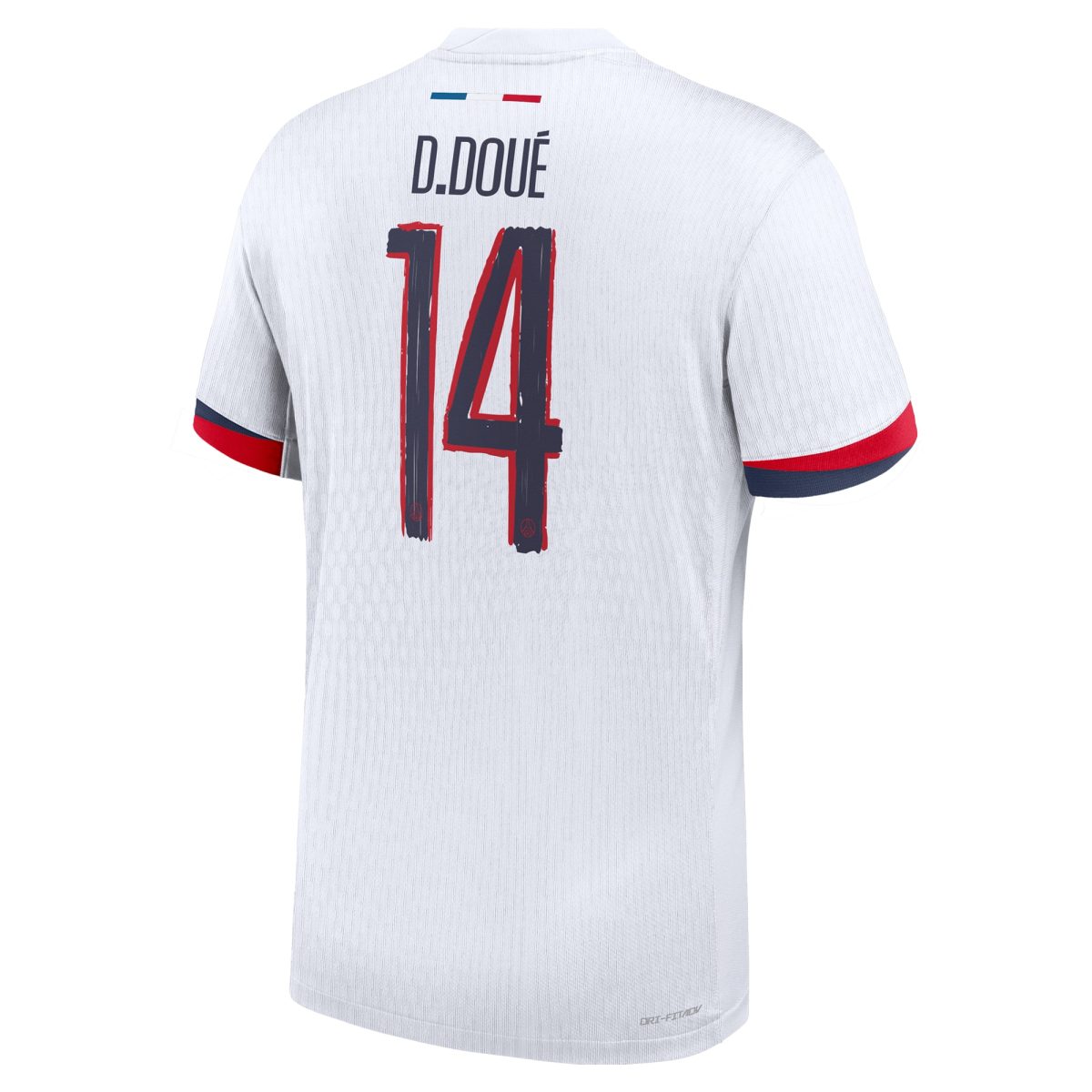psg nike away dri fit adv match shirt 2024-25 with cup printing d.doue 14 Kits Collection | Shop PSG Gear