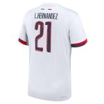 psg nike away dri fit adv match shirt 2024-25 with cup printing l.hernandez 21 Kits Collection | Shop PSG Gear