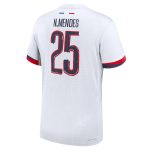 psg nike away dri fit adv match shirt 2024-25 with cup printing n.mendes 25 Kits Collection | Shop PSG Gear