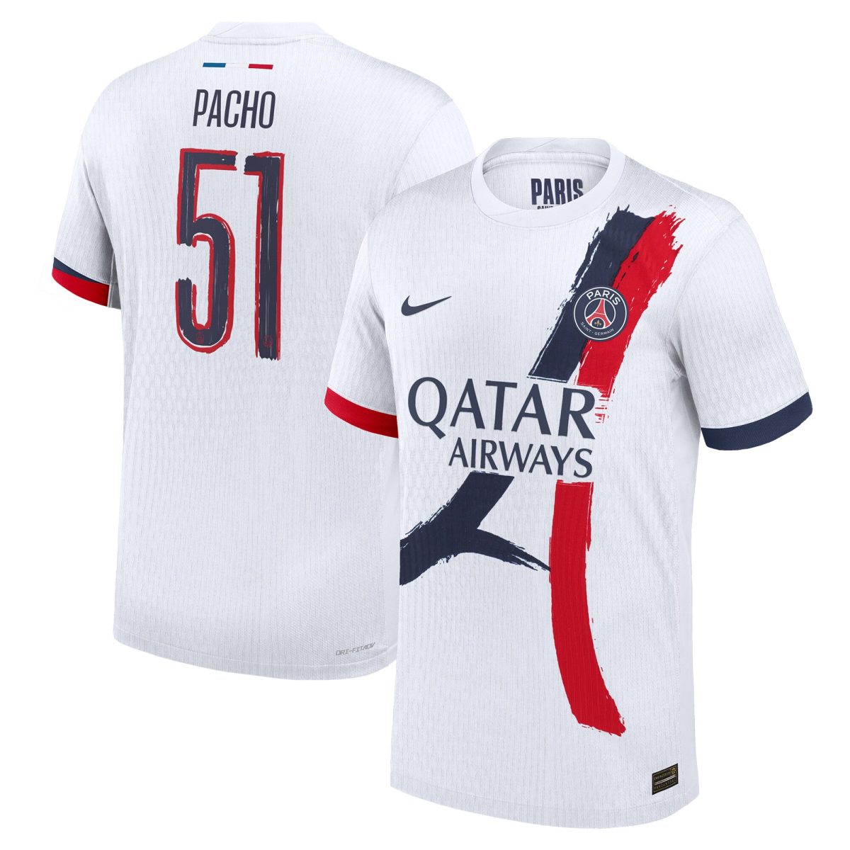 psg nike away dri fit adv match shirt 2024-25 with cup printing pacho 51 Kits Collection | Shop PSG Gear
