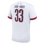 psg nike away dri fit adv match shirt 2024-25 with cup printing zaire-emery 33 Kits Collection | Shop PSG Gear