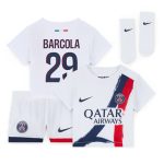 psg nike away stadium kit 2024-2025 – infants with barcola 29 printing Kits Collection | Shop PSG Gear