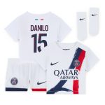 psg nike away stadium kit 2024-2025 – infants with danilo 15 printing Kits Collection | Shop PSG Gear