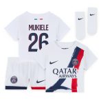 psg nike away stadium kit 2024-2025 – infants with mukiele 26 printing Kits Collection | Shop PSG Gear