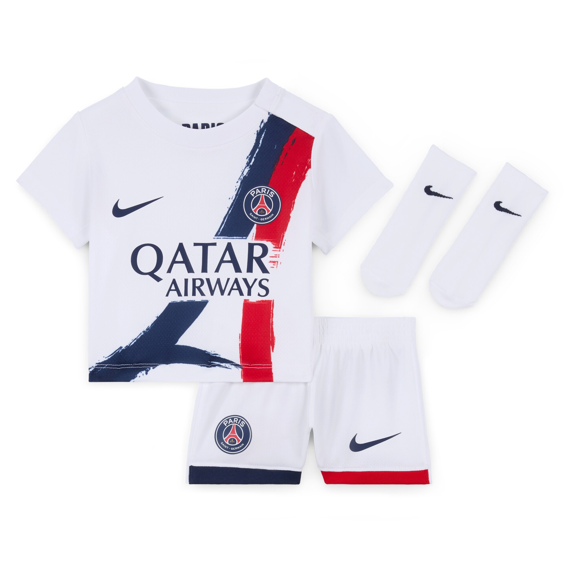 psg nike away stadium kit 2024-2025 – infants with zague 42 printing Kits Collection | Shop PSG Gear