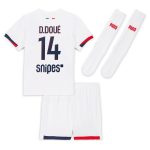 psg nike away stadium kit 2024-2025 – little kids with d.doue 14 printing Kits Collection | Shop PSG Gear
