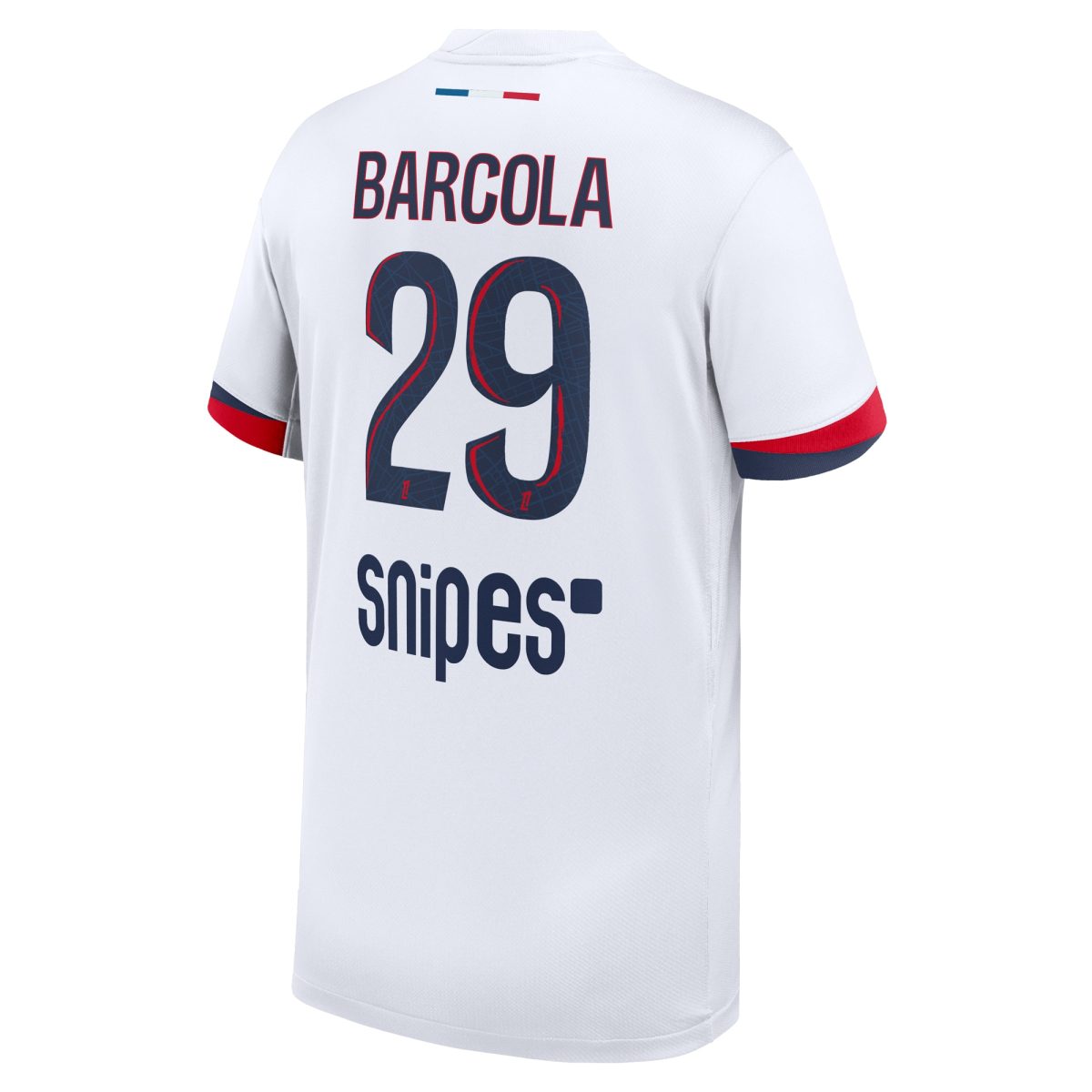 psg nike away stadium shirt 2024-2025 – kids with barcola 29 printing Kits Collection | Shop PSG Gear