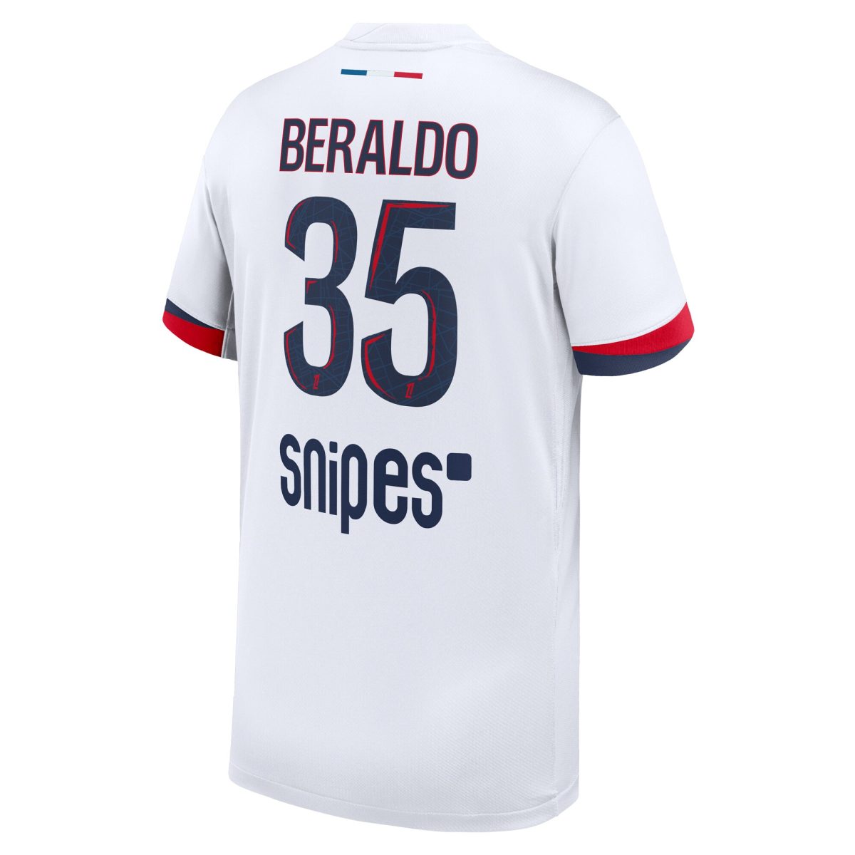 psg nike away stadium shirt 2024-2025 – kids with beraldo 35 printing Kits Collection | Shop PSG Gear