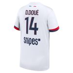 psg nike away stadium shirt 2024-2025 – kids with d.doue 14 printing Kits Collection | Shop PSG Gear